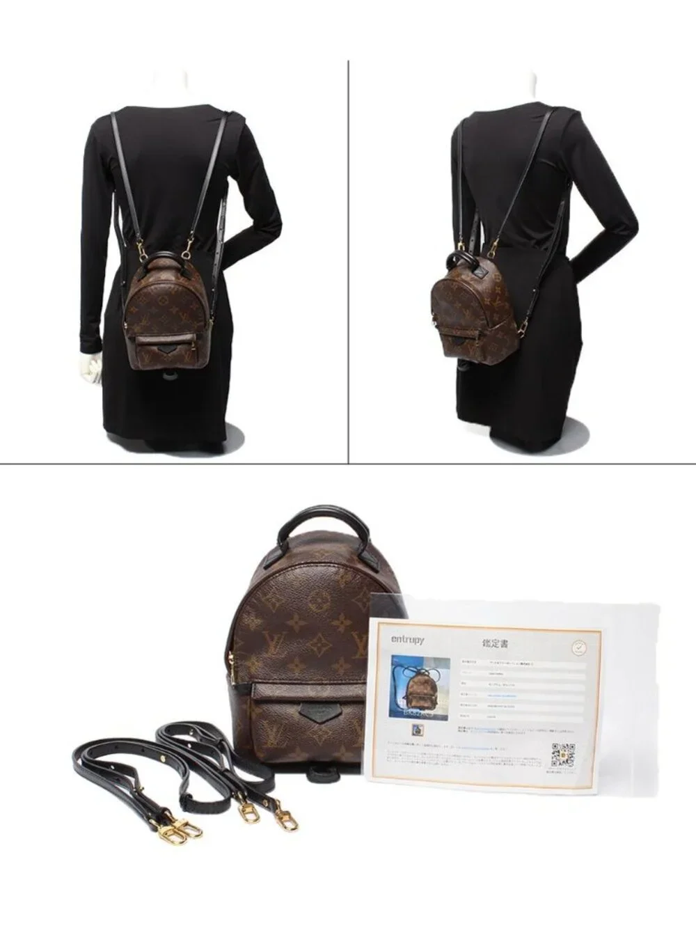 Louis Vuitton Backpack Palm Springs Mini Monogram